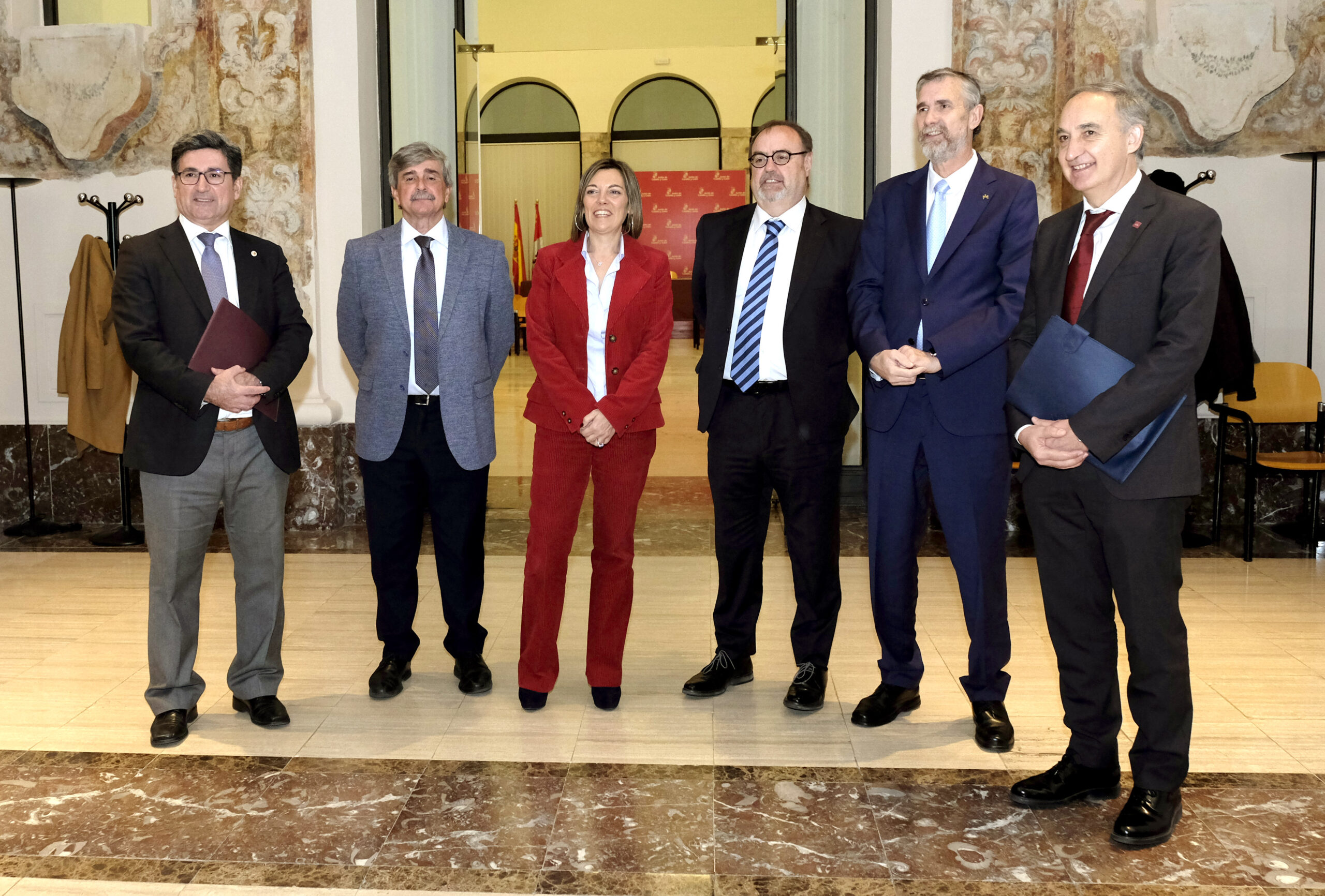 Firma convenio UBU- Consejería Agricultura y Ganadería