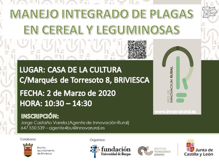 Briviesca acoge una jornada sobre la gestión integrada de plagas en cereal y leguminosas