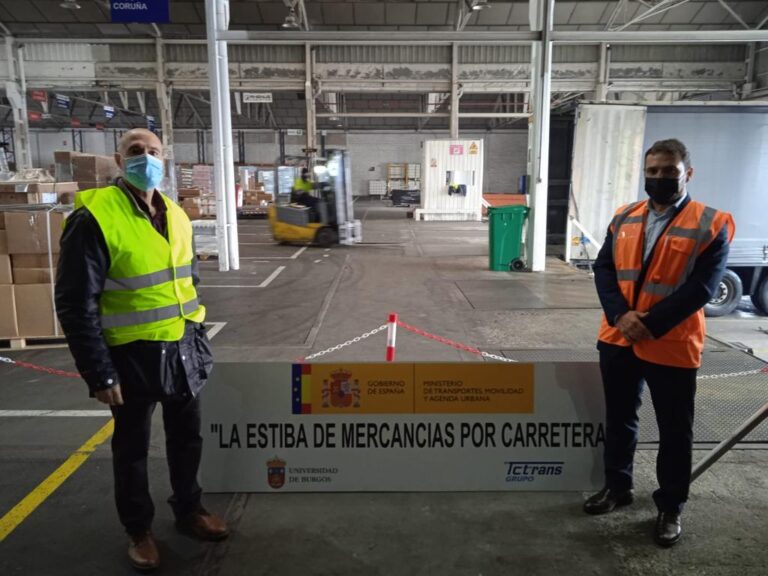 Finaliza el curso de “La estiba de mercancías por carretera” impartido por la Universidad de Burgos, a través de la Fundación